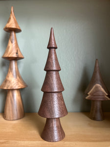 Hand-turned Miniature Christmas Trees (2024)