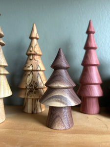 Hand-turned Miniature Christmas Trees (2024)