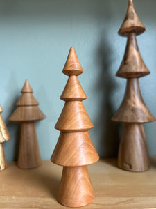 Hand-turned Miniature Christmas Trees (2024)