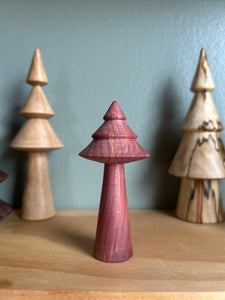 Hand-turned Miniature Christmas Trees (2024)