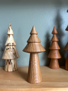 Hand-turned Miniature Christmas Trees (2024)