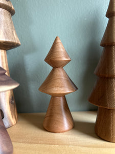 Hand-turned Miniature Christmas Trees (2024)