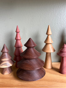 Hand-turned Miniature Christmas Trees (2024)