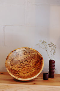 007 Spalted Large Serving Bowl