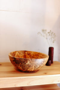 007 Spalted Large Serving Bowl